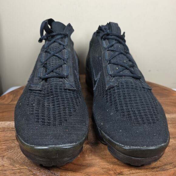 Nike Air VaporMax 2021 Flyknit Black Anthracite Mens Size 12 Shoes DH4084-001 - Picture 4 of 11
